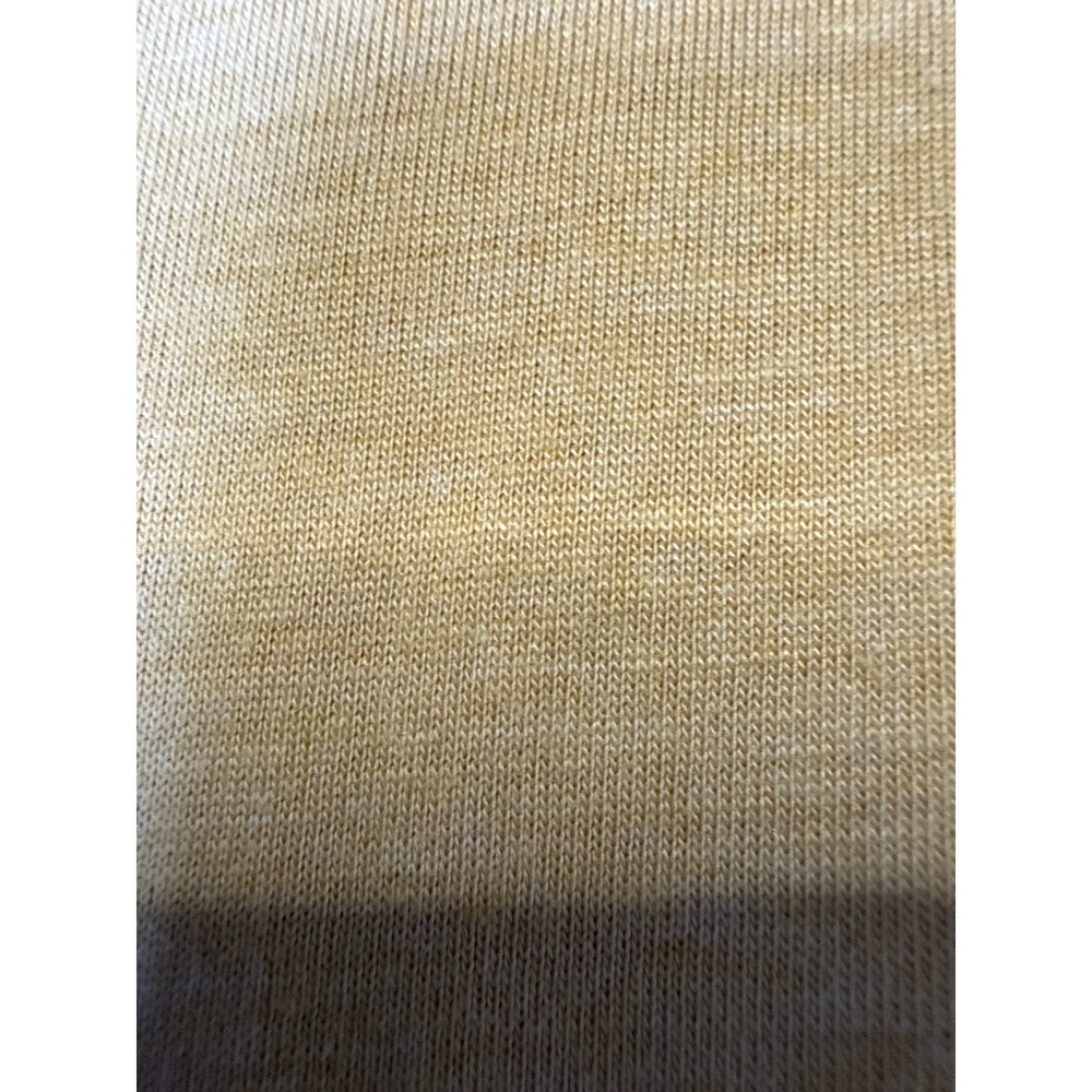 Womens Mustard Yellow V-Neck Lightweight Jersey NWOT Hoodie Kangaroo Pocket L‎ - Picture 8 of 8
